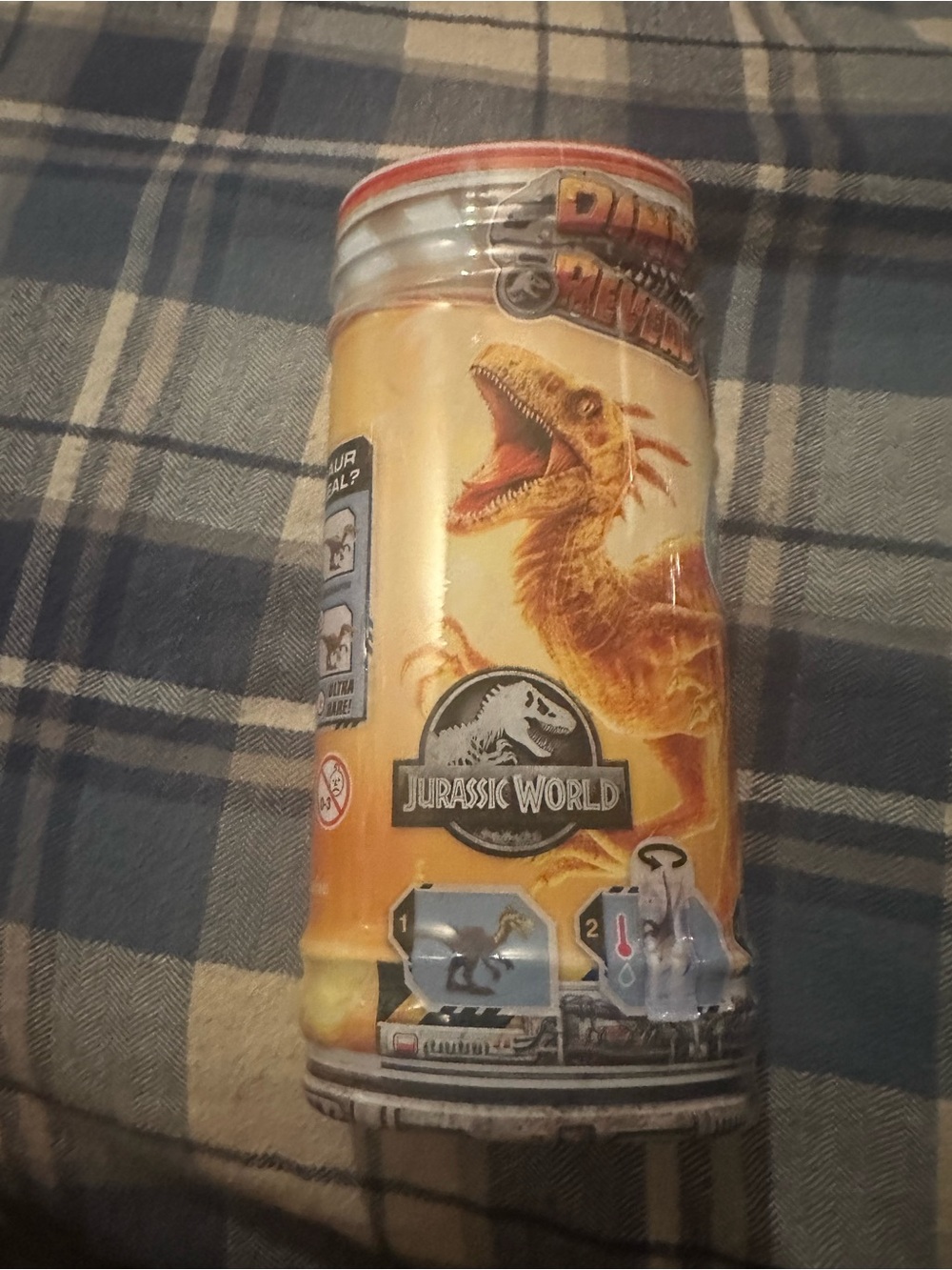 Jurassic World Dino Reveal Figure - Orange Habitat Accent